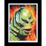 CREATURE FROM THE BLACK LAGOON (1954) - Mondo Poster, 2013