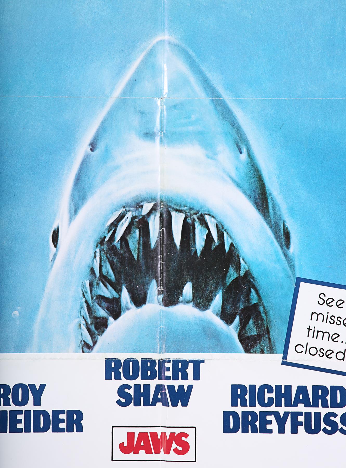 JAWS (1975) - US One-Sheet Poster, 1979 Re-release - Image 2 of 5