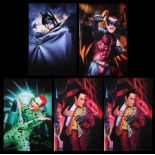 BATMAN FOREVER (1995) - Five UK "Concept" Posters, 1995