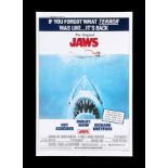 JAWS (1975) - US One-Sheet Poster, 1979 Re-release