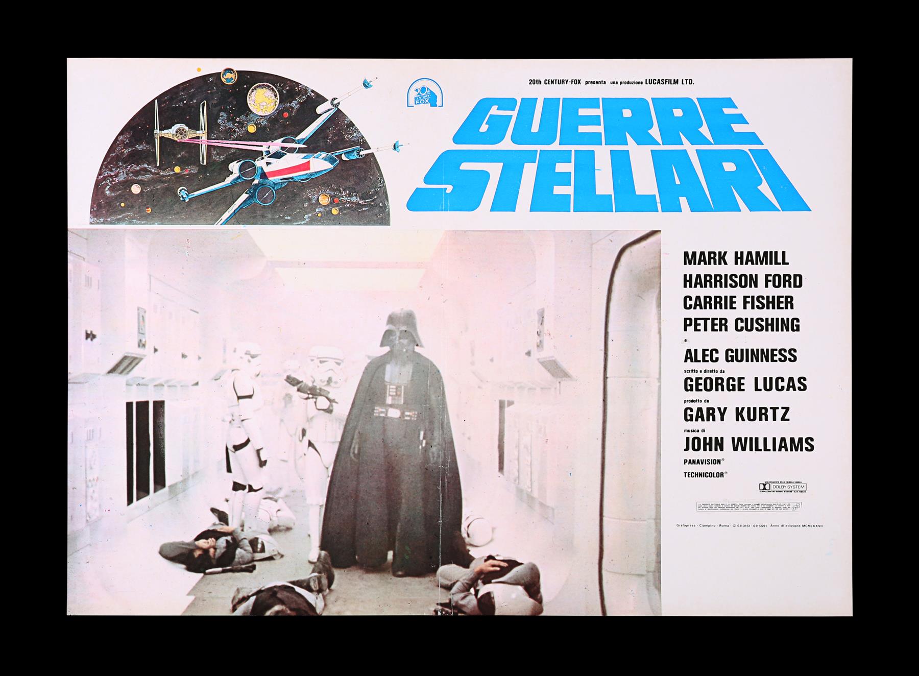 STAR WARS: A NEW HOPE (1977) - Seven Italian Photobustas, 1977 - Image 3 of 8