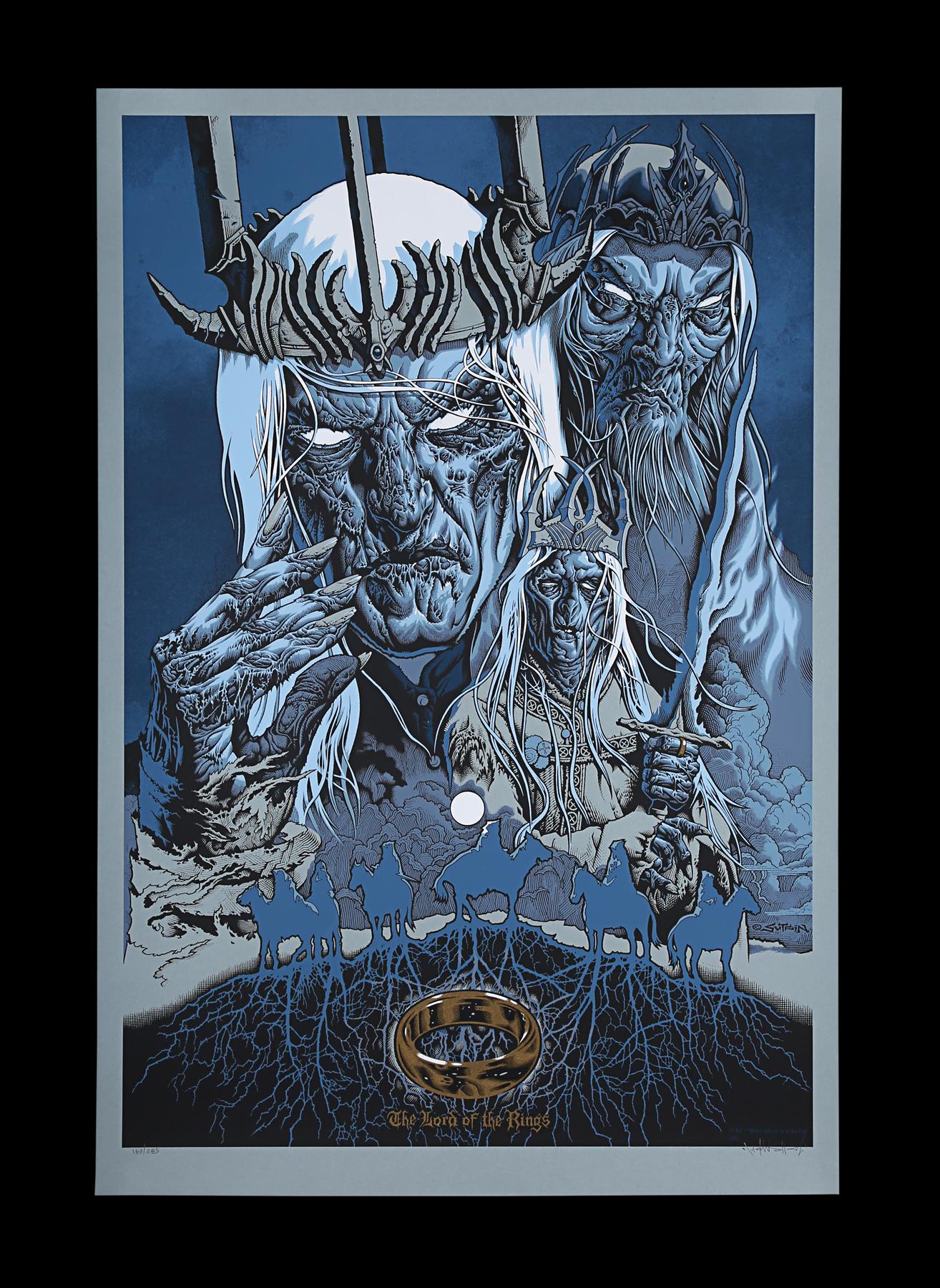 THE LORD OF THE RINGS (2001) - Mondo Poster - "Servants of Sauron", 2013