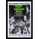 NIGHT OF THE LIVING DEAD (1968) - US One-Sheet Poster, 1968