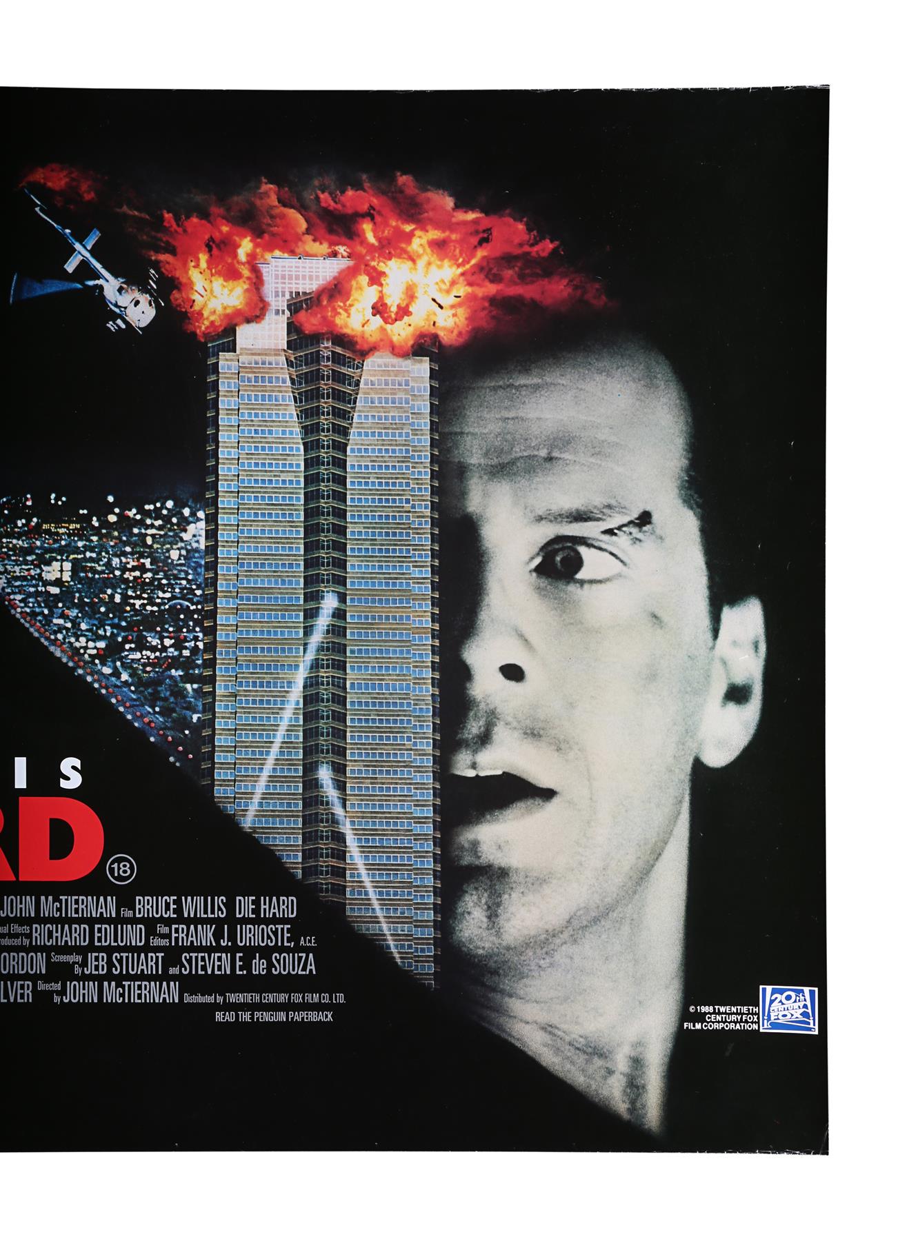 DIE HARD (1988) - UK Quad Poster, 1988 - Image 3 of 5