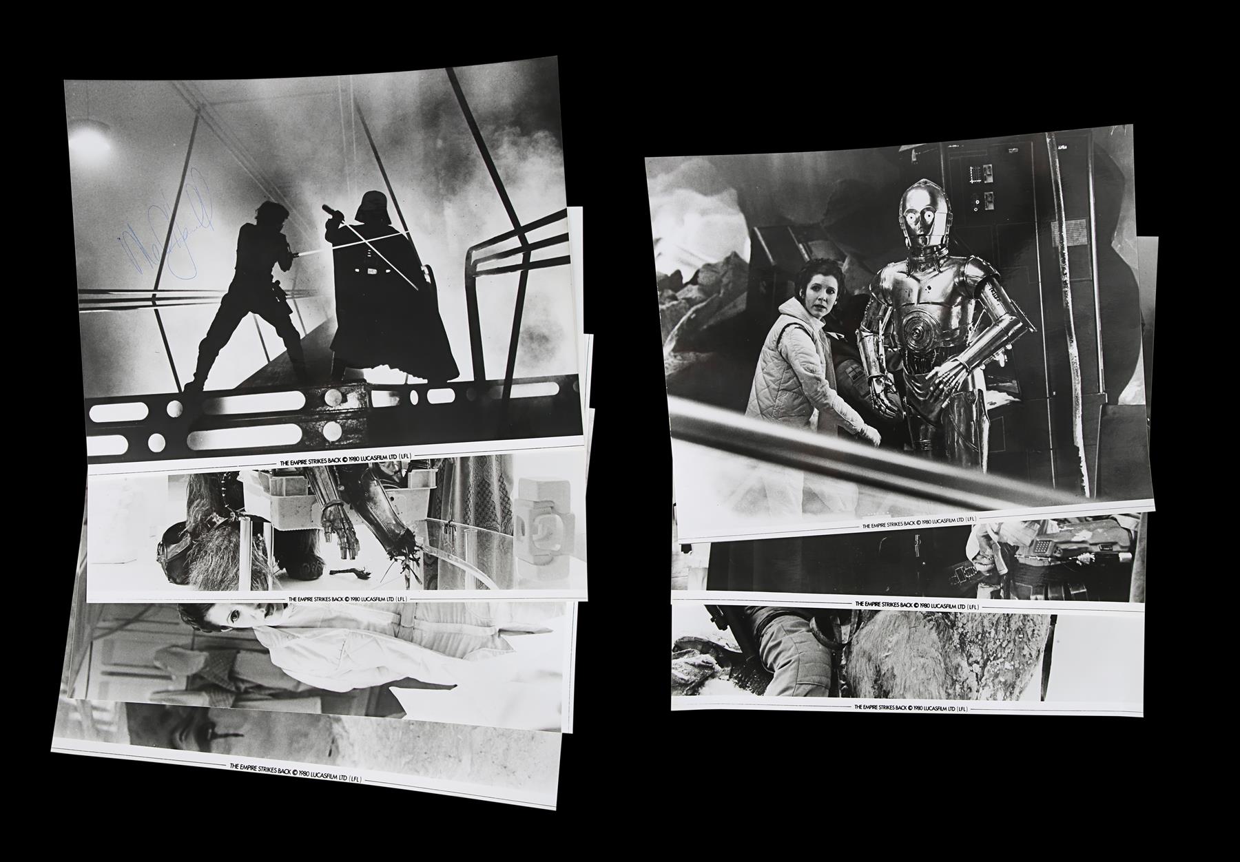 STAR WARS: THE EMPIRE STRIKES BACK (1980) - Set of Eight US Front of House Lobby Cards, 1980