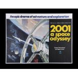 2001: A SPACE ODYSSEY (1968) - UK Quad Poster, 1968