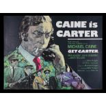 GET CARTER (1971) - UK Quad Poster, 1971