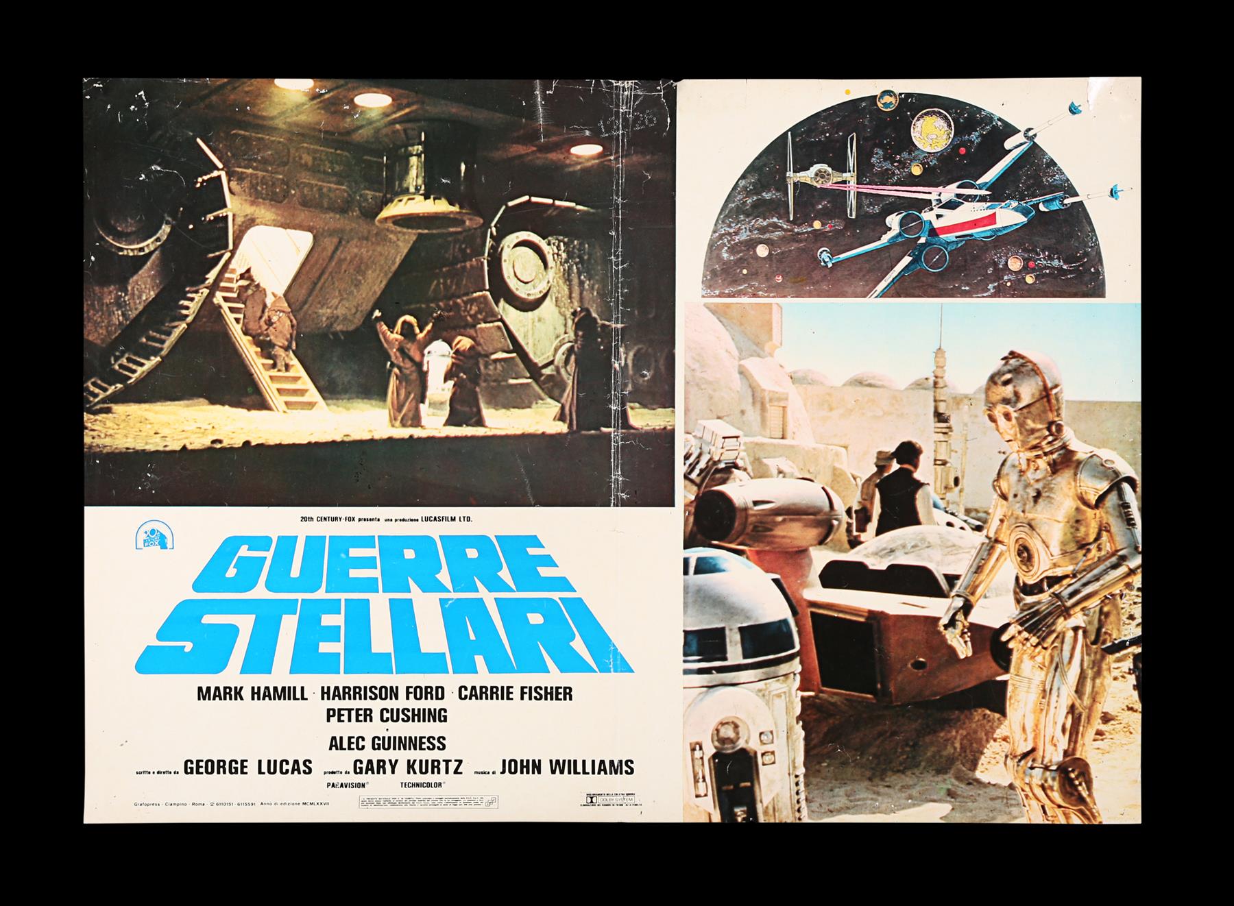 STAR WARS: A NEW HOPE (1977) - Seven Italian Photobustas, 1977 - Image 7 of 8