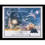 STAR WARS: A NEW HOPE (1977) - US Half-Sheet Poster, 1977