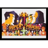 SUPER POWERS TOY COLLECTION - Mondo Poster - "Super Powers", 2011