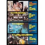 THE SPY WHO LOVED ME (1977) - Carter-Jones Collection: Set of Four US Banners, 1977