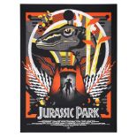 JURASSIC PARK (1993) - Mondo Poster, 2012