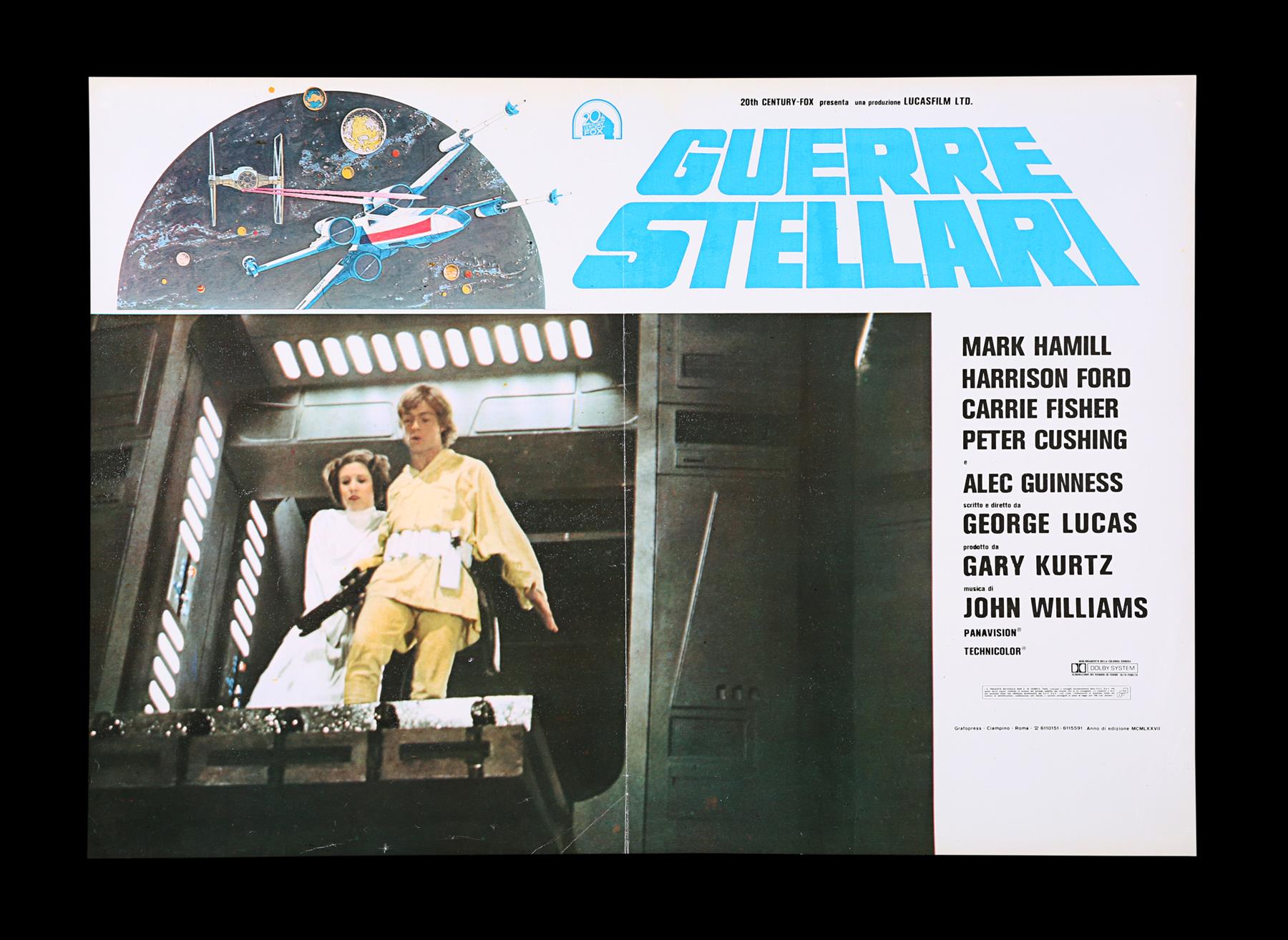 STAR WARS: A NEW HOPE (1977) - Seven Italian Photobustas, 1977 - Image 2 of 8