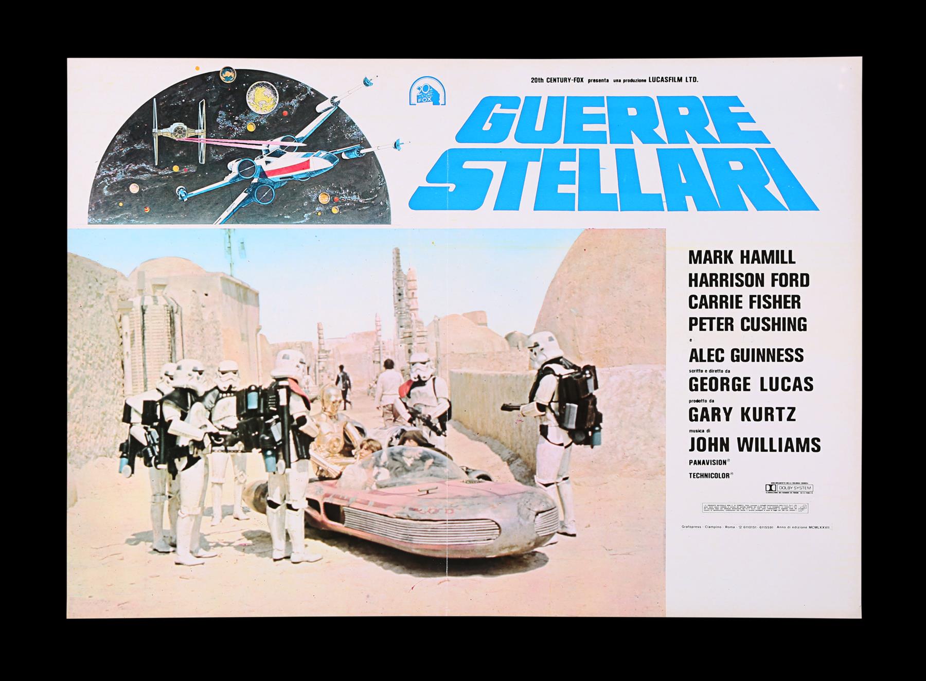 STAR WARS: A NEW HOPE (1977) - Seven Italian Photobustas, 1977 - Image 4 of 8