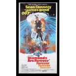 DIAMONDS ARE FOREVER (1971) - Carter-Jones Collection: US Three-Sheet "International" Poster, 1971