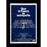 STAR WARS: A NEW HOPE (1977) - US/Spanish One-Sheet Teaser Poster, 1977
