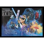 STAR WARS: RETURN OF THE JEDI (1983) - UK Quad Poster, 1983