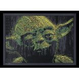 STAR WARS: THE EMPIRE STRIKES BACK (1980) - Mondo Poster - Yoda 'Great Warrior', 2010