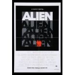ALIEN (1979) - US One Sheet Poster - Advance, 1979