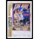 STAR WARS: A NEW HOPE (1977) - Richard Edlund Collection: US One-Sheet Poster - "Style D", 1978