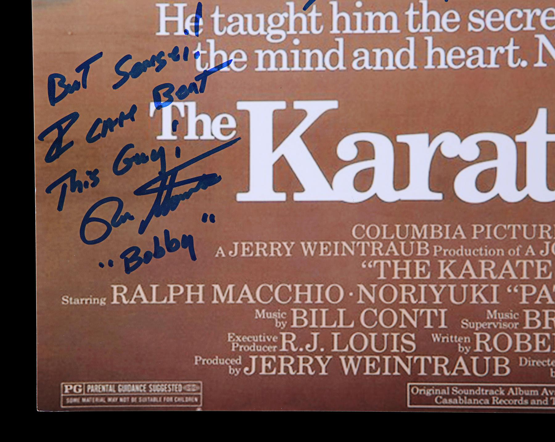 THE KARATE KID (1984) - Autographed Poster, 1980's - Image 3 of 5