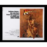 RAIDERS OF THE LOST ARK (1981) - US Half Sheet Poster,1981 First Release
