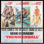 THUNDERBALL (1965) - Carter-Jones Collection: US Six-Sheet Poster, 1965