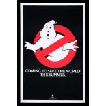 GHOSTBUSTERS (1984) - Richard Edlund Collection: US One-Sheet Poster - Teaser "Summer" Style, 1984