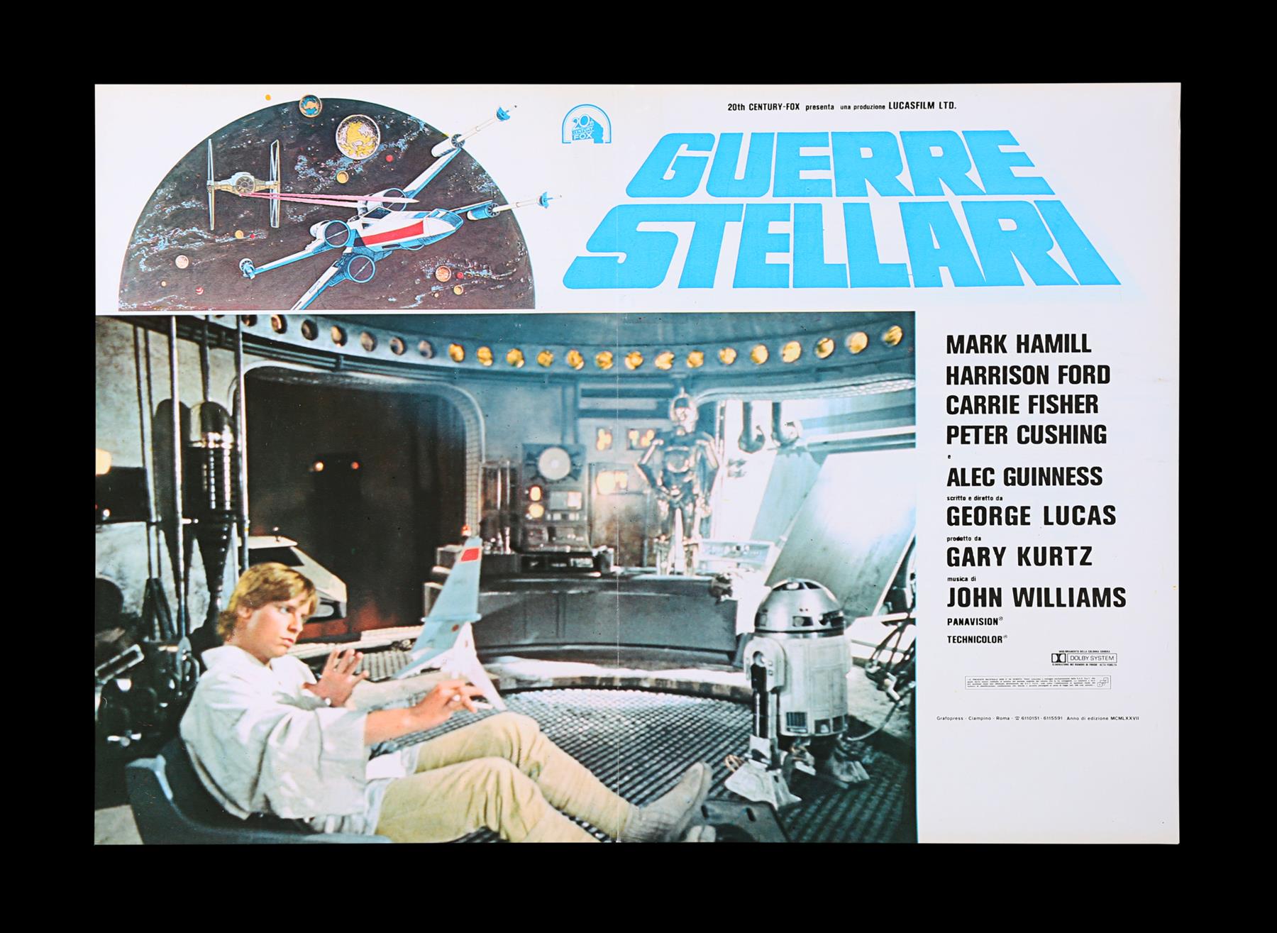 STAR WARS: A NEW HOPE (1977) - Seven Italian Photobustas, 1977 - Image 5 of 8