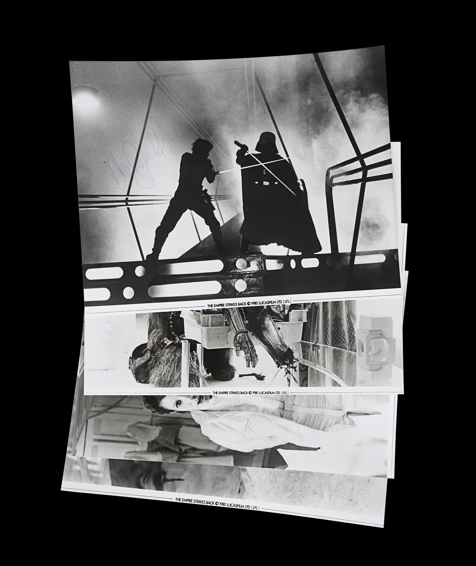 STAR WARS: THE EMPIRE STRIKES BACK (1980) - Set of Eight US Front of House Lobby Cards, 1980 - Image 2 of 6