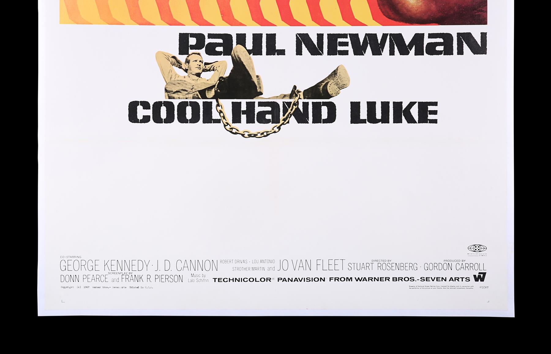 COOL HAND LUKE (1967) - US One-Sheet Poster, 1967 - Image 3 of 4