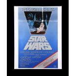 STAR WARS: A NEW HOPE (1977) - US 30x40 Poster, 1982 Re-Release