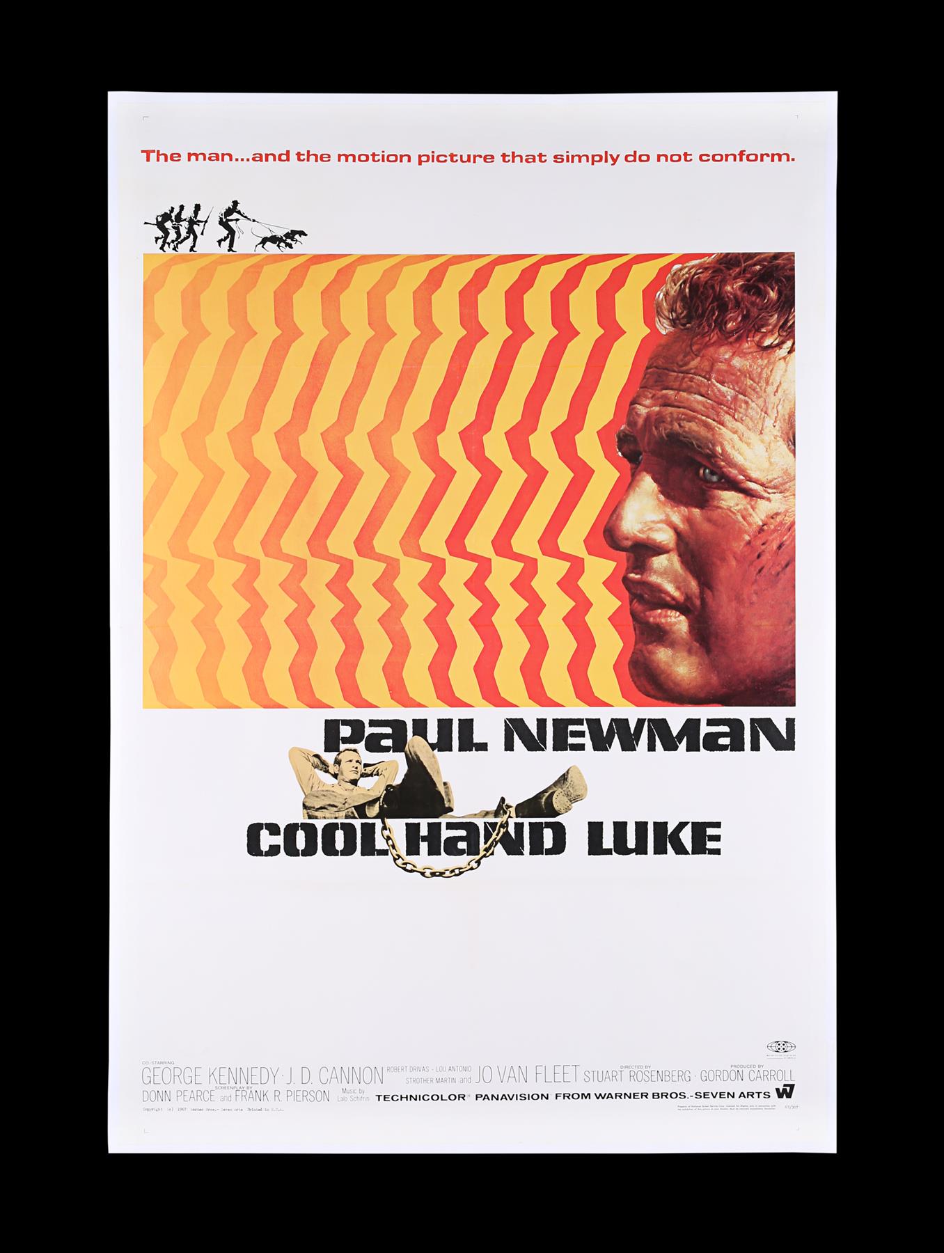 COOL HAND LUKE (1967) - US One-Sheet Poster, 1967