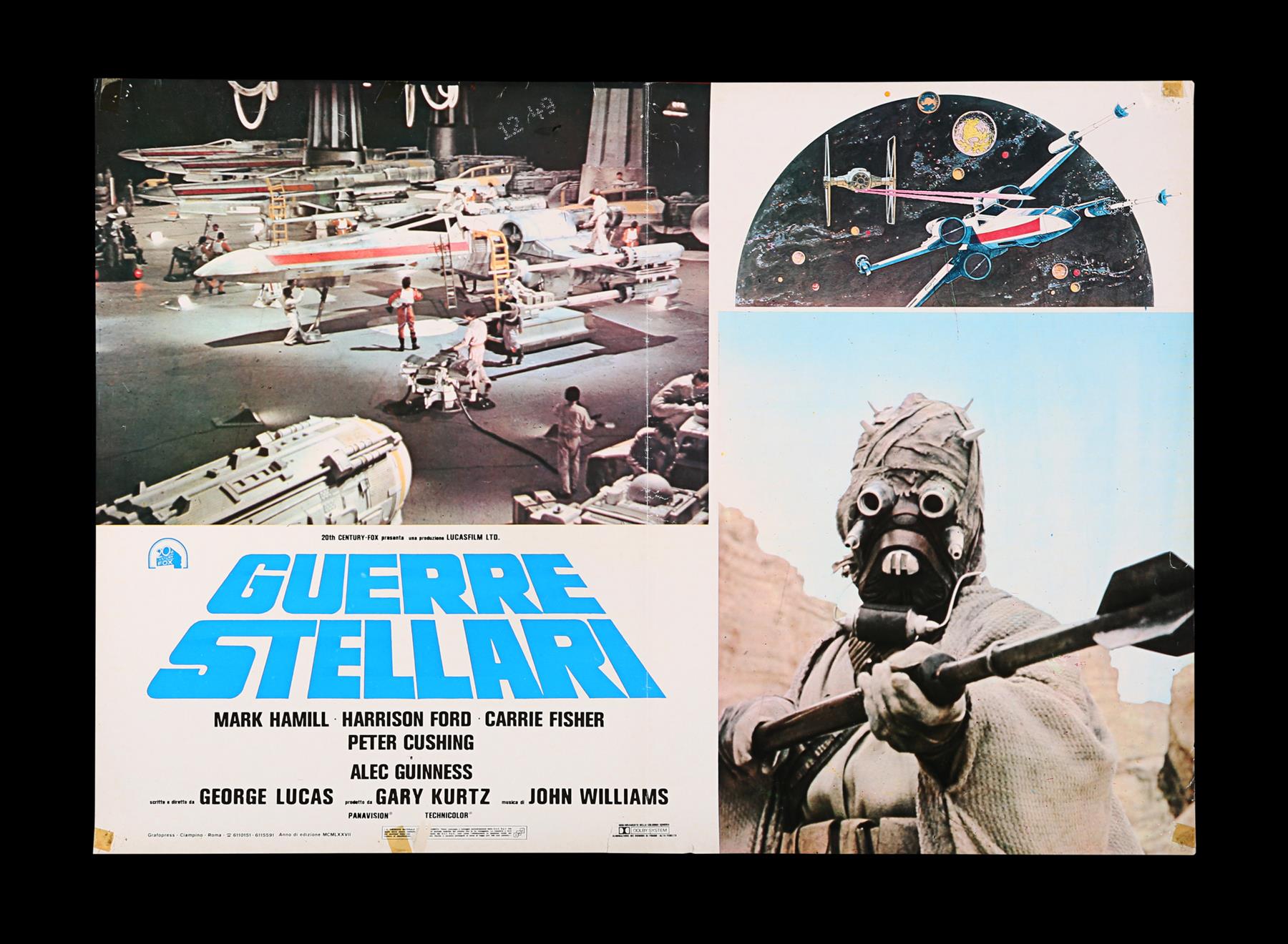 STAR WARS: A NEW HOPE (1977) - Seven Italian Photobustas, 1977 - Image 8 of 8