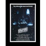 STAR WARS: THE EMPIRE STRIKES BACK (1980) - US One-Sheet Advance Poster, 1980