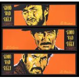 THE GOOD, THE BAD AND THE UGLY (1966) - Three Mondo Posters, 2008