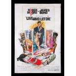 LIVE AND LET DIE (1973) - Carter-Jones Collection: US 60" x 40" Poster, 1973