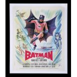 BATMAN (1966) - French 'Small' Affiche, 1966