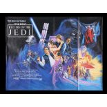 STAR WARS: RETURN OF THE JEDI (1983) - UK Quad Poster, 1983