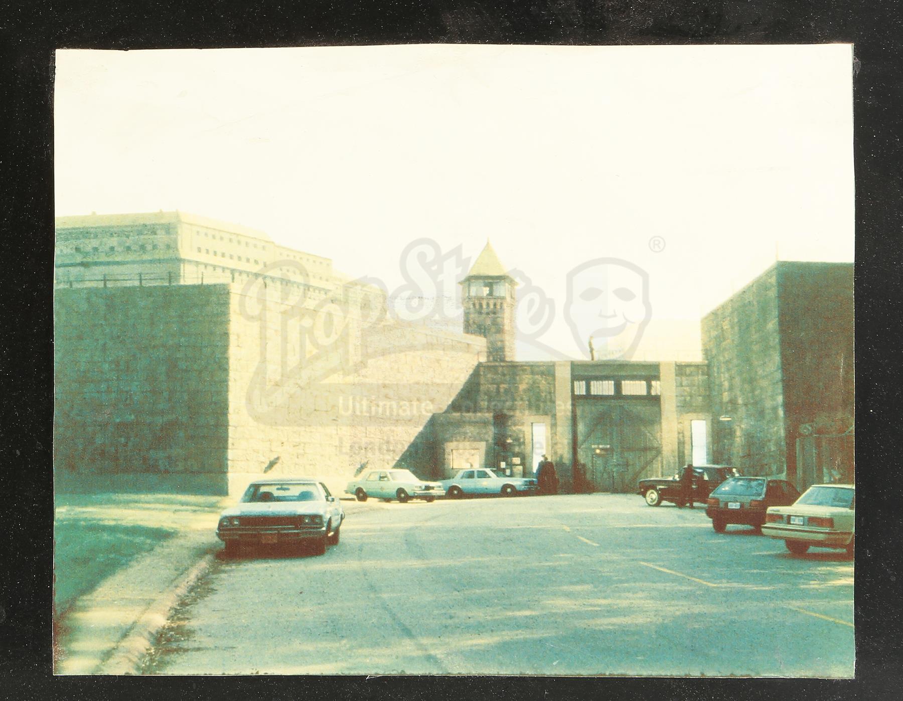 Lot #858 - WHO'S THAT GIRL (1987) - Hand-Painted Rocco Gioffre New York Prison Matte Painting - Image 2 of 4