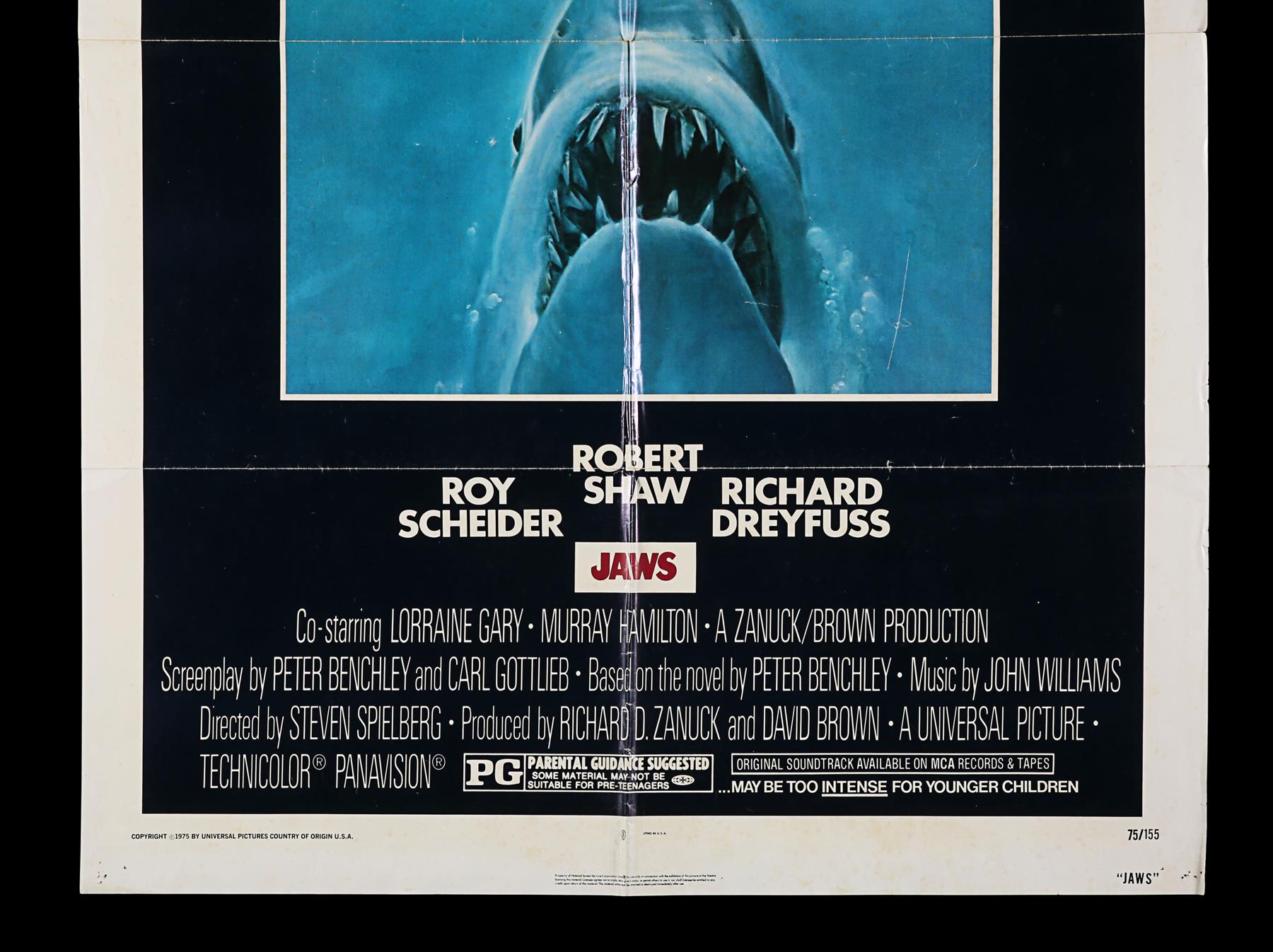 JAWS (1975), JAWS 2 (1978) - Two US One-Sheets, 1975, 1978 - Image 8 of 9