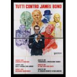 TUTTI CONTRO JAMES BOND - EVERYBODY AGAINST JAMES BOND (1972) - Carter-Jones Collection: Italian 4-F