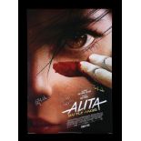 ALITA : BATTLE ANGEL (2019) - US One-Sheet, 2019, Autographed by Christoph Waltz, Robert Rodriguez a