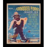 FORBIDDEN PLANET (1956) - US Window Card, 1956