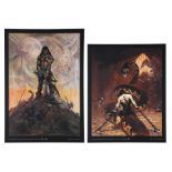 CONAN THE BARBARIAN (1982) - Two Robert Rodriguez Posters, 2015