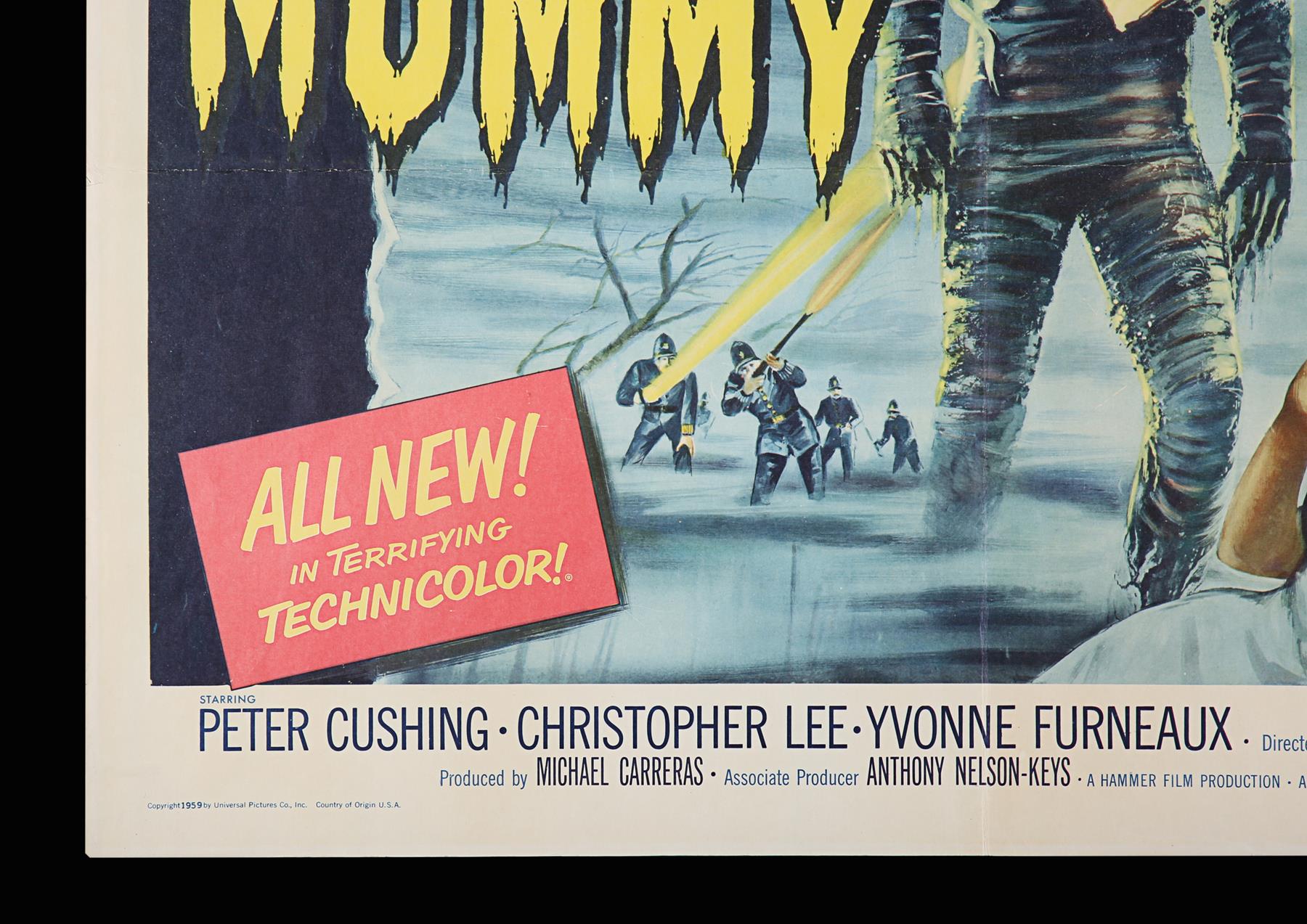 THE MUMMY (1959) - US Half Sheet, 1959 - Image 5 of 7