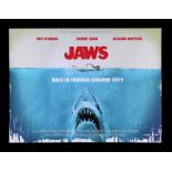 JAWS (1975) - UK Quad, 2019