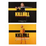 KILL BILL (2003), KILL BILL: VOLUME II (2004) - Two UK Quads, 2003 and 2004