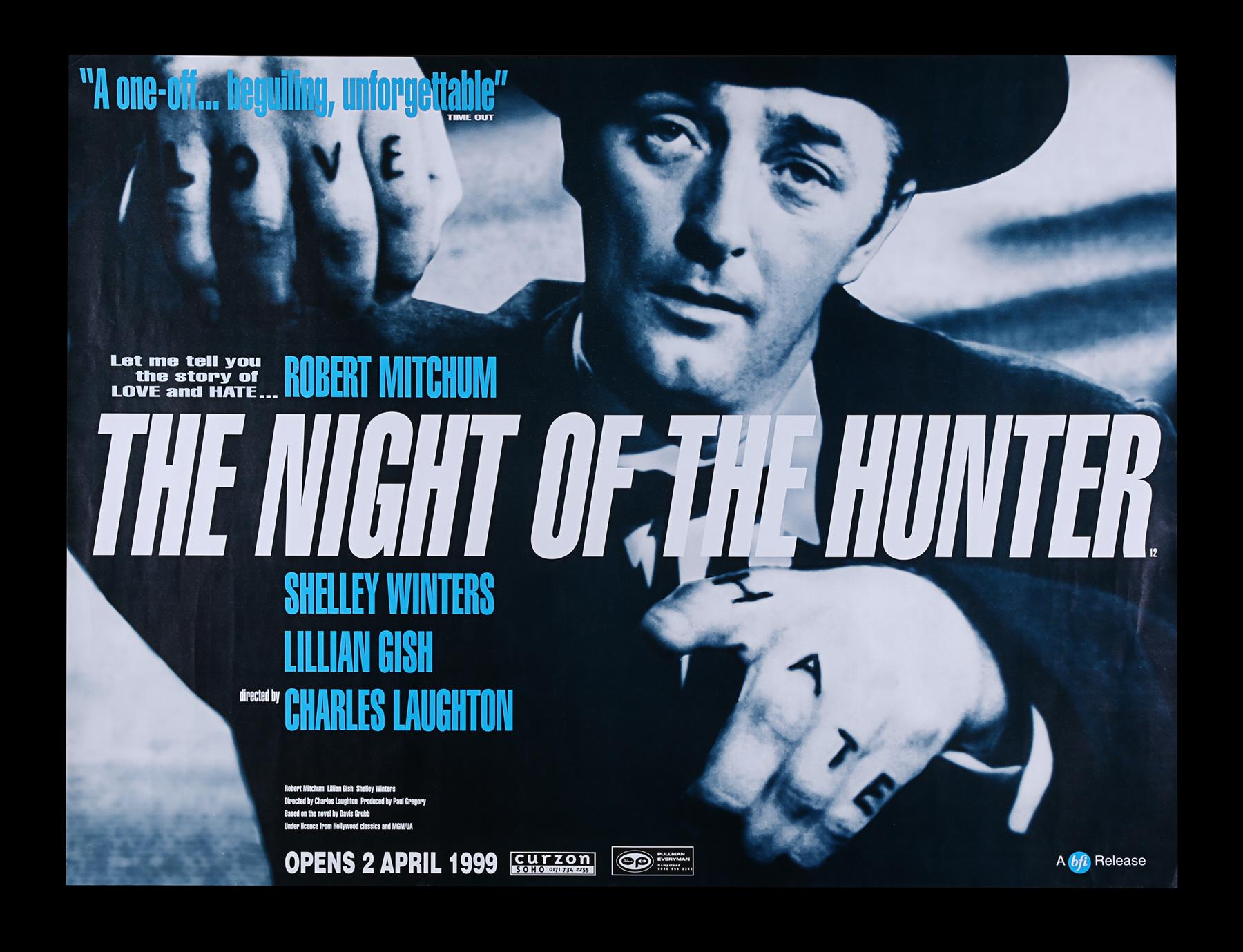 GET CARTER (1971), DAM BUSTERS (1955), A MATTER OF LIFE AND DEATH (1946), NIGHT OF THE HUNTER (1955) - Image 2 of 5