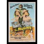 ABBOTT AND COSTELLO MEET THE MUMMY (1955) - US One-Sheet, 1955